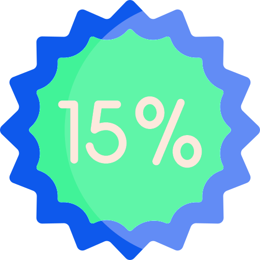 15% Ersparnis