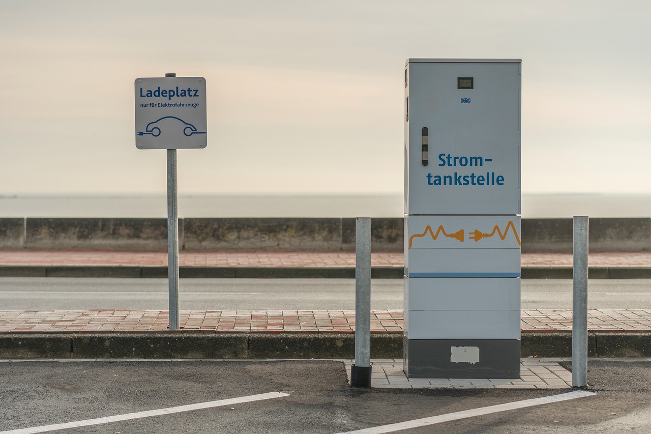 Öffentliche Ladesäule für E-Autos - E-Auto laden